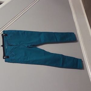 Turquoise pants